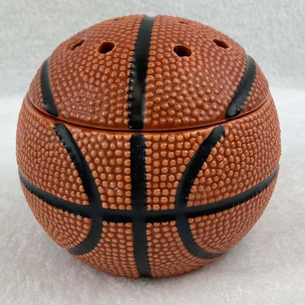 Scentsy Slam Dunk Basketball Shaped Ceramic Wax Warmer 4.5”